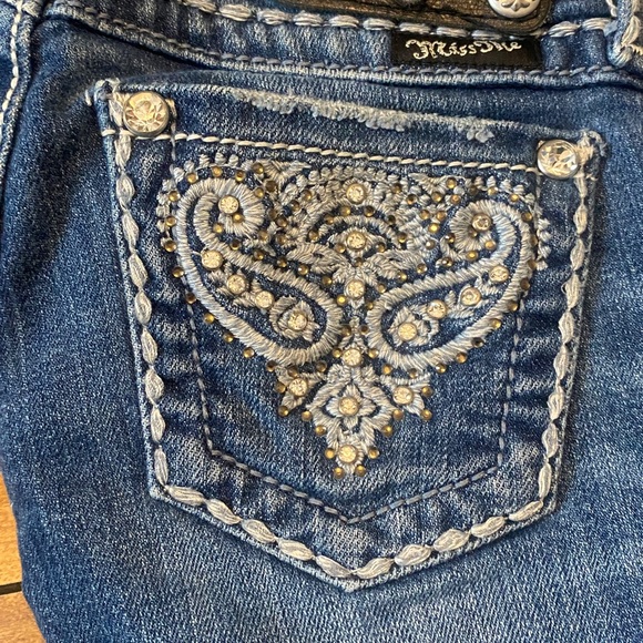 Miss Me girls Jean capris - Picture 4 of 5